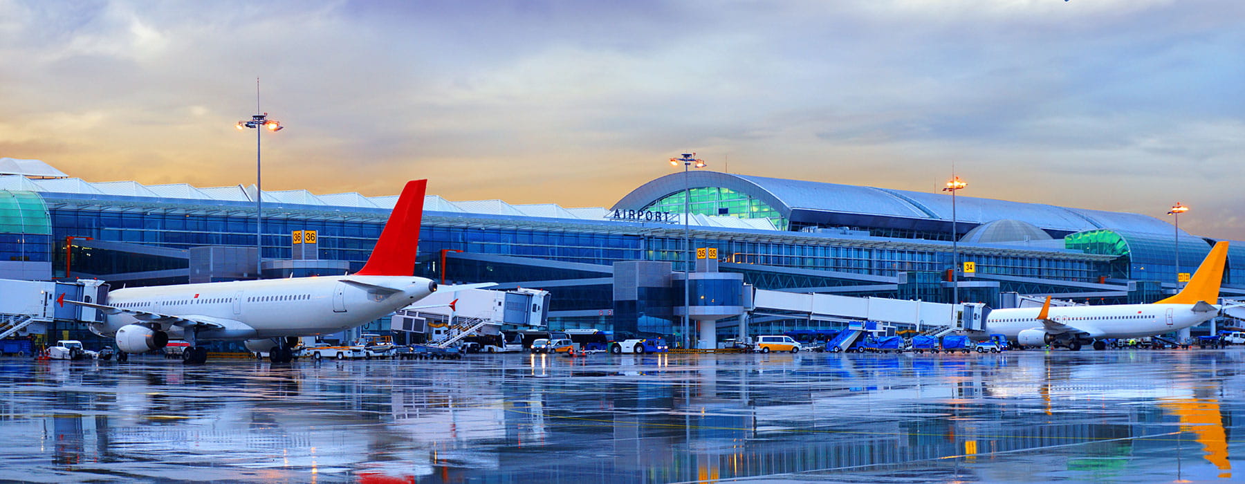 Airport terminal