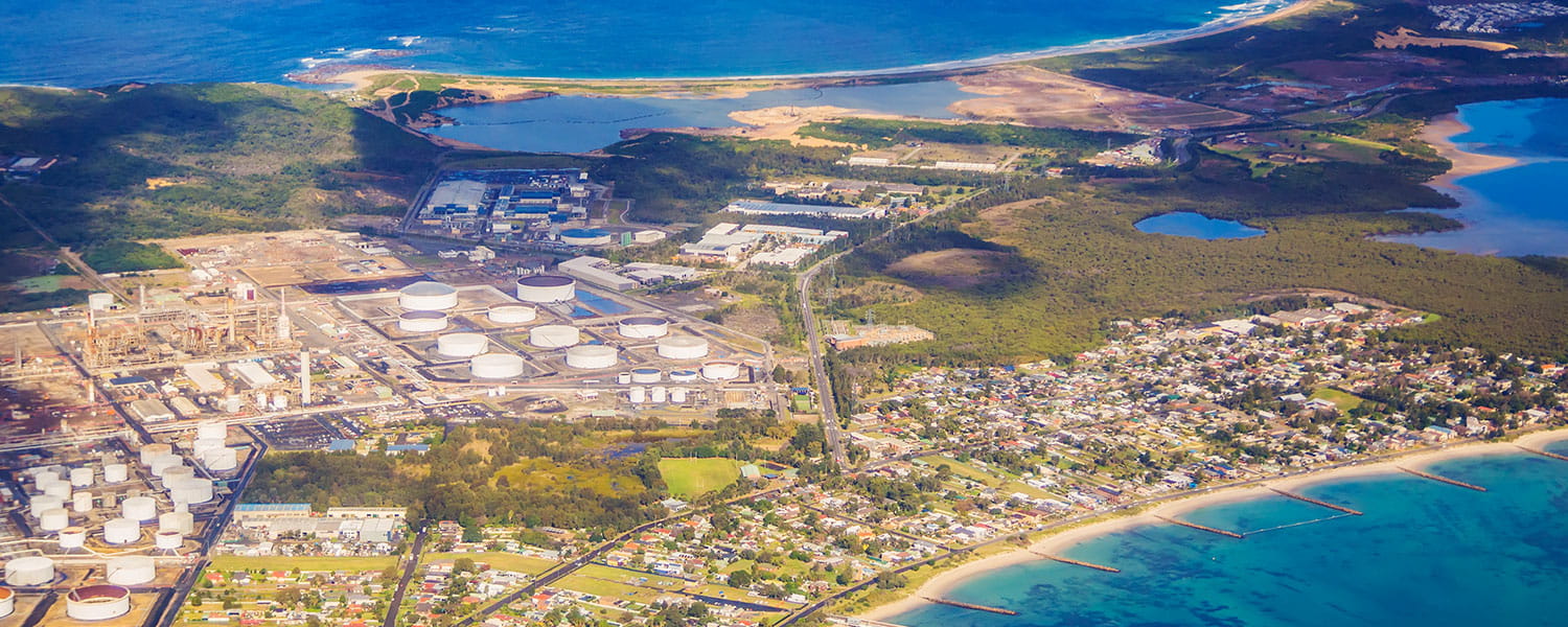 Aerial view of Kurnell