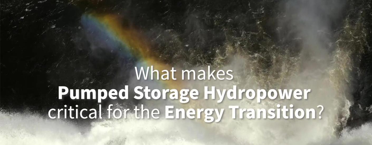 What makes pumped storage hydropower critical for the energy transition?