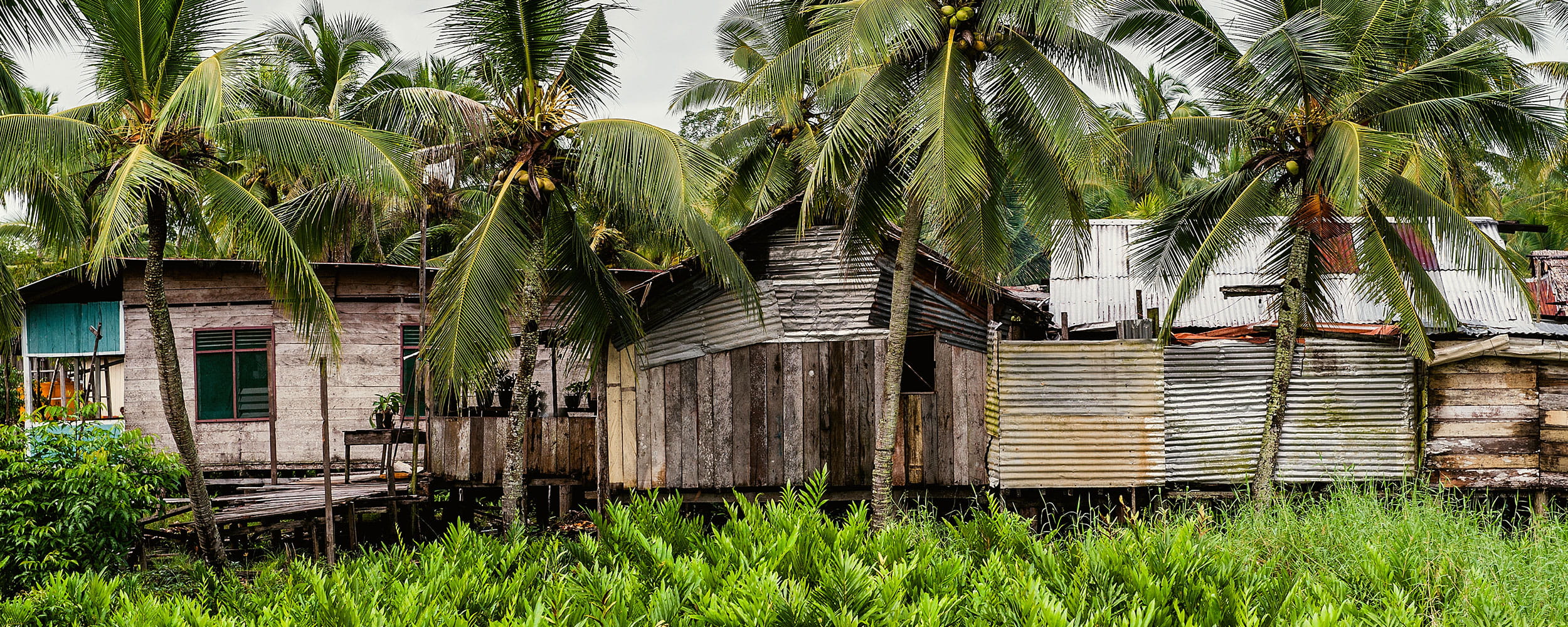 Huts in PNG