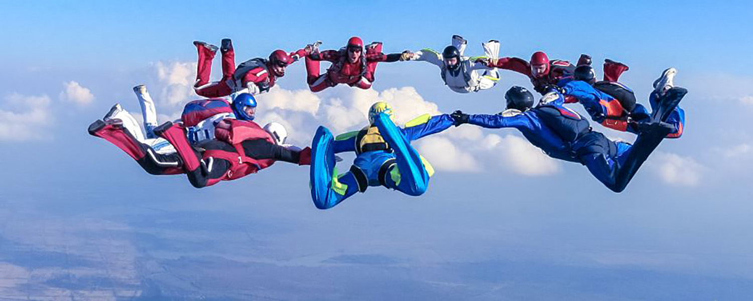 skydiving team